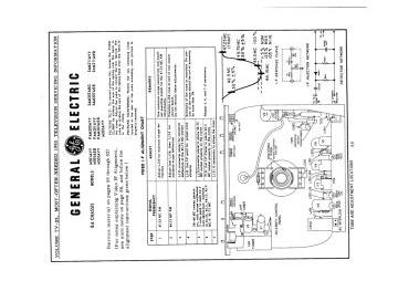GE EA ;Chassis schematic circuit diagram